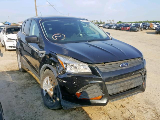 1FMCU0F75FUA79099 - 2015 FORD ESCAPE S BLACK photo 1