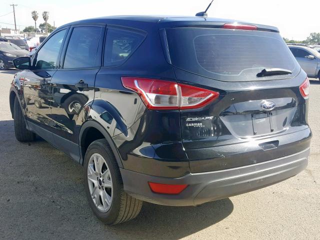 1FMCU0F75FUA79099 - 2015 FORD ESCAPE S BLACK photo 3