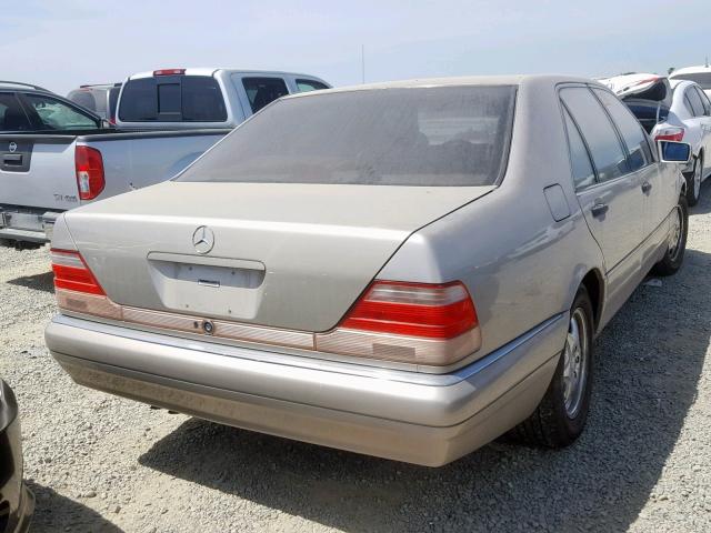 WDBGA51G3VA340053 - 1997 MERCEDES-BENZ S 500 GOLD photo 4