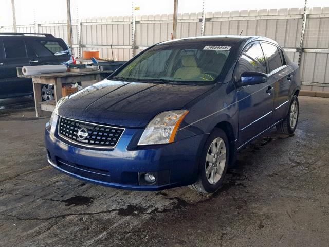 3N1AB61E88L648523 - 2008 NISSAN SENTRA 2.0 BLUE photo 2