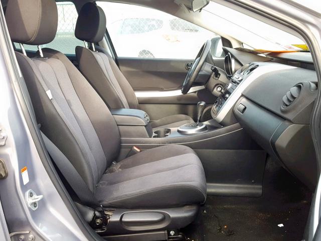 JM3ER29L070110259 - 2007 MAZDA CX-7 SILVER photo 5