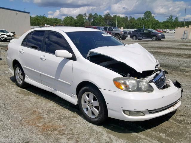 1NXBR32E96Z671947 - 2006 TOYOTA COROLLA CE WHITE photo 1