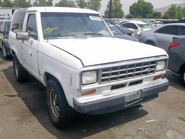 1FMCU12T0JUB96378 - 1988 FORD BRONCO II WHITE photo 1