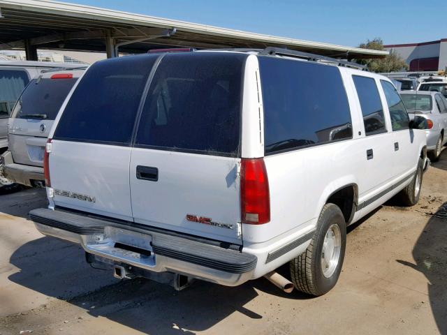 3GKEC16R7VG524701 - 1997 GMC SUBURBAN C WHITE photo 4