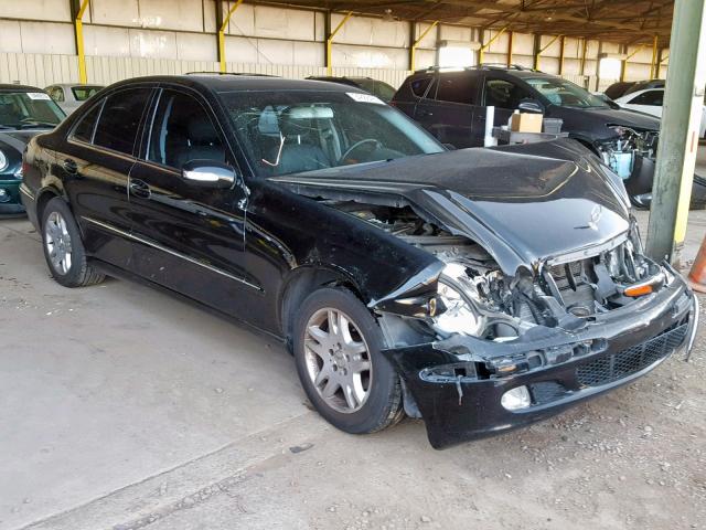 WDBUF65J93A185666 - 2003 MERCEDES-BENZ E 320 BLACK photo 1