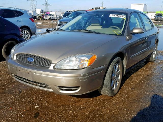 1FAFP56U76A239678 - 2006 FORD TAURUS SEL BROWN photo 2