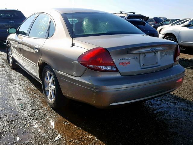 1FAFP56U76A239678 - 2006 FORD TAURUS SEL BROWN photo 3