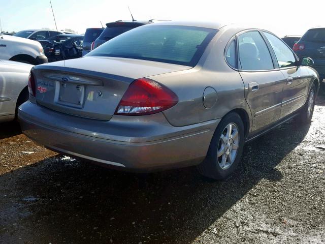 1FAFP56U76A239678 - 2006 FORD TAURUS SEL BROWN photo 4