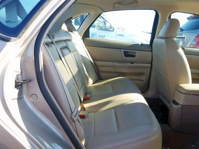 1FAFP56U76A239678 - 2006 FORD TAURUS SEL BROWN photo 6