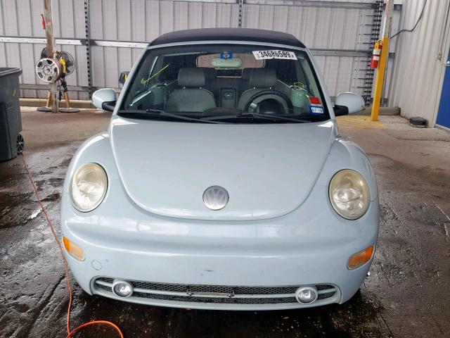 3VWCM31Y45M369775 - 2005 VOLKSWAGEN NEW BEETLE Blau Foto 9