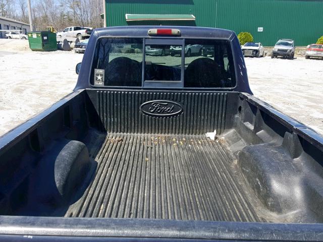 1FTYR10U12TA01242 - 2002 FORD RANGER GRAY photo 6