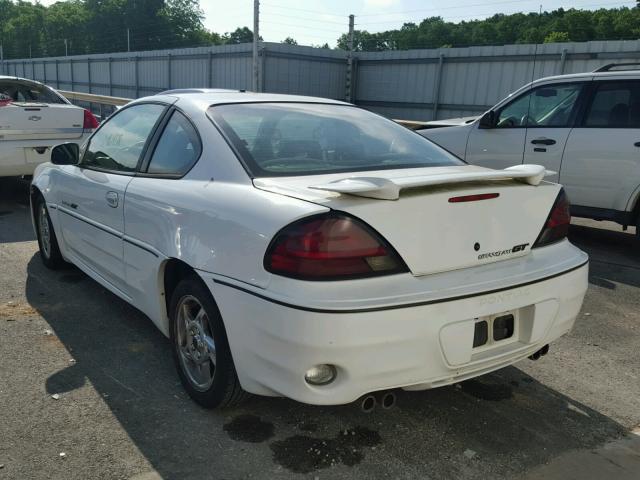 1G2NW12E22C181367 - 2002 PONTIAC GRAND AM G WHITE photo 3