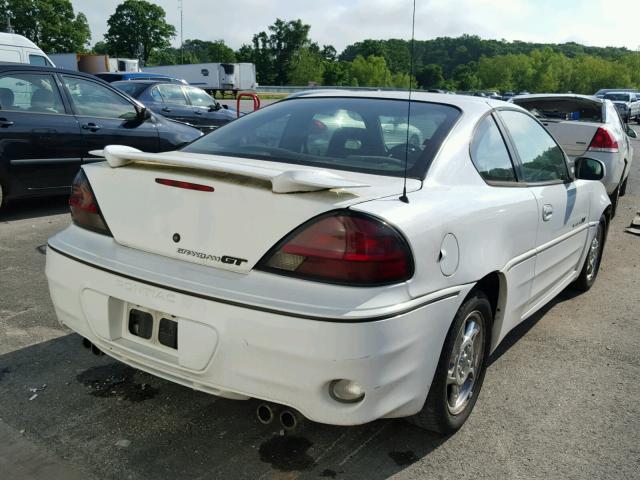 1G2NW12E22C181367 - 2002 PONTIAC GRAND AM G WHITE photo 4