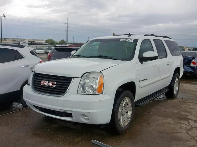 1GKFK16318J225971 - 2008 GMC YUKON XL K WHITE photo 2