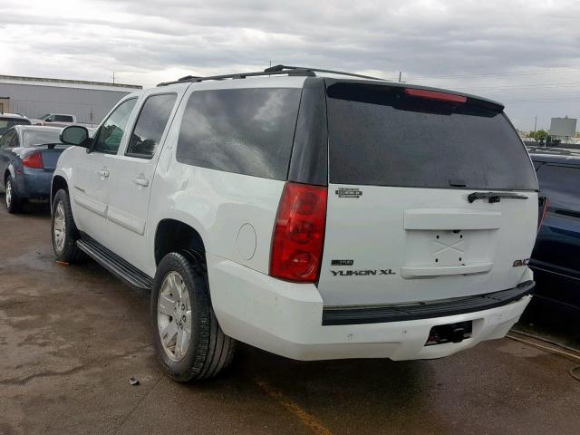 1GKFK16318J225971 - 2008 GMC YUKON XL K WHITE photo 3