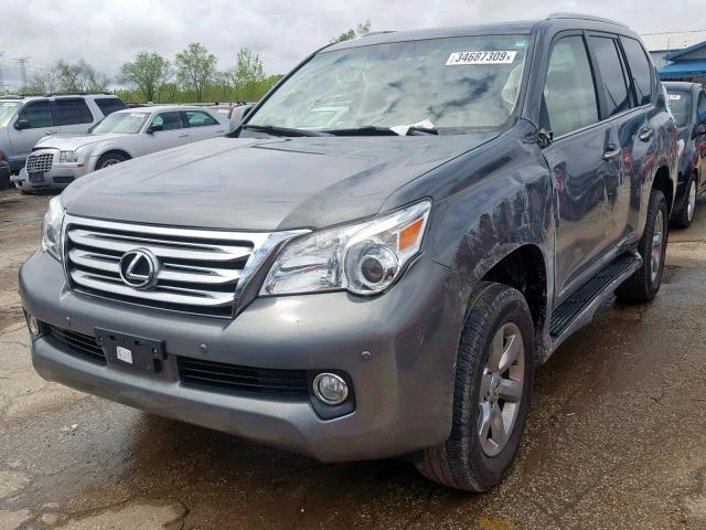 JTJBM7FX4B5027781 - 2011 LEXUS GX GRAY photo 2