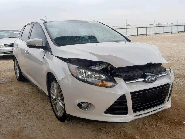 1FADP3N27EL253918 - 2014 FORD FOCUS TITA WHITE photo 1