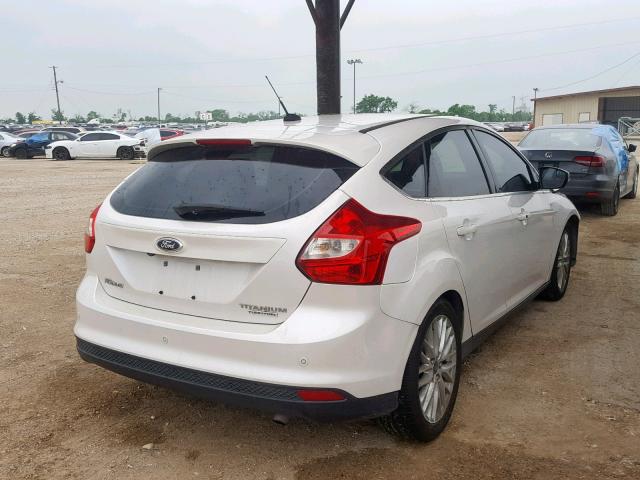 1FADP3N27EL253918 - 2014 FORD FOCUS TITA WHITE photo 4