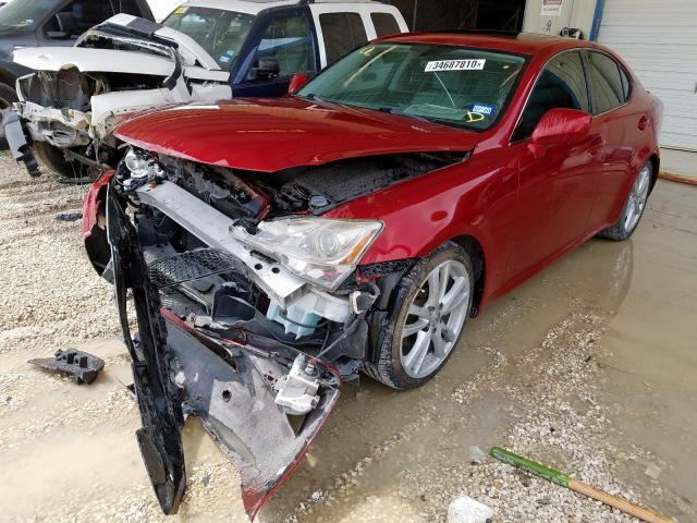 JTHBK262575047656 - 2007 LEXUS IS 250  photo 2