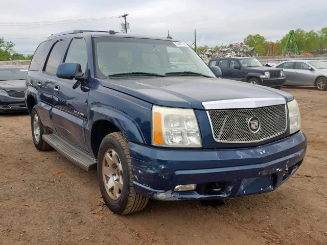 1GYEK63N75R143275 - 2005 CADILLAC ESCALADE L BLUE photo 1