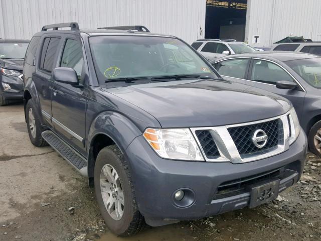 5N1AR1NB5BC630751 - 2011 NISSAN PATHFINDER GRAY photo 1