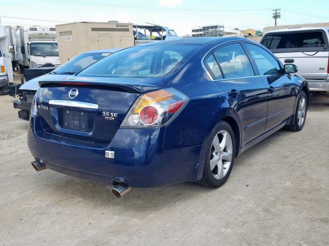 1N4BL21E57C200005 - 2007 NISSAN ALTIMA 3.5 BLUE photo 4