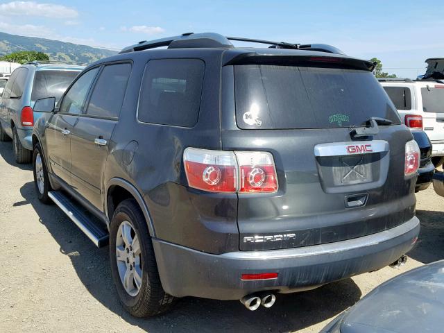 1GKER13737J122760 - 2007 GMC ACADIA SLE BLACK photo 3