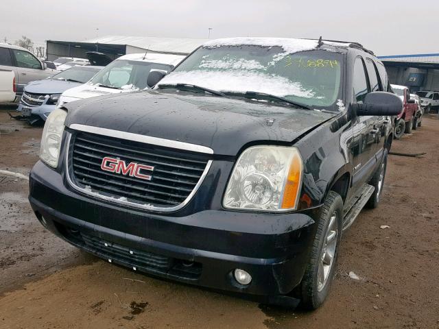 1GKFK13057J119046 - 2007 GMC YUKON BLACK photo 2