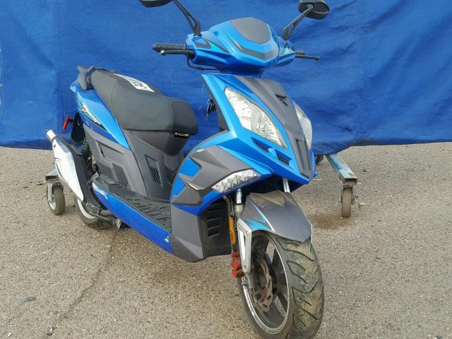 LLPTGKDA1E1E15444 - 2014 ZHEJ MOTORCYCLE BLUE photo 1