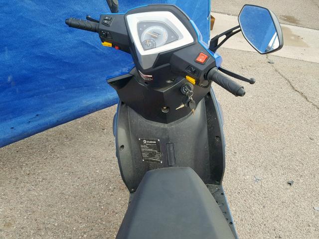 LLPTGKDA1E1E15444 - 2014 ZHEJ MOTORCYCLE BLUE photo 5