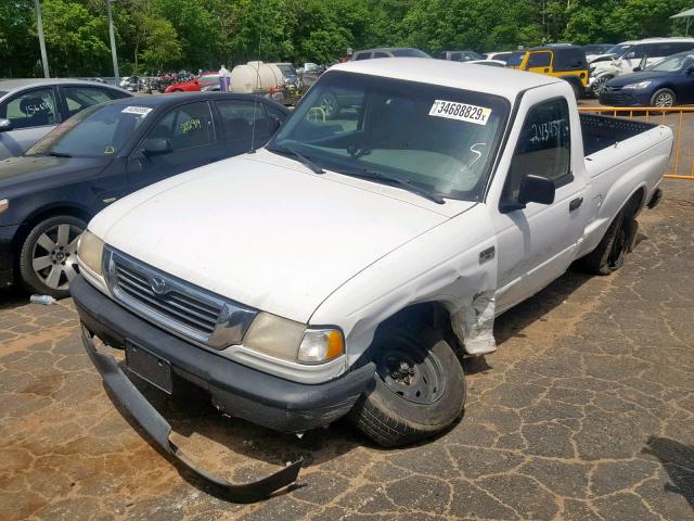 4F4YR12V9YTM34412 - 2000 MAZDA B3000 WHITE photo 2