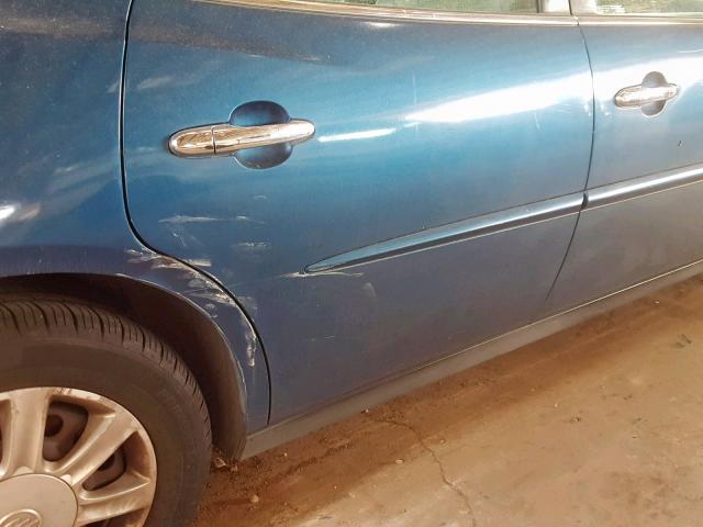 2G4WC552161107026 - 2006 BUICK LACROSSE C BLUE photo 10