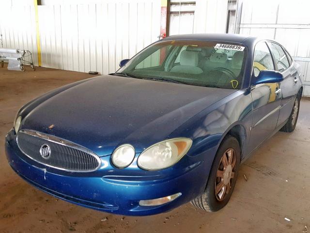 2G4WC552161107026 - 2006 BUICK LACROSSE C BLUE photo 2