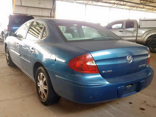 2G4WC552161107026 - 2006 BUICK LACROSSE C BLUE photo 3