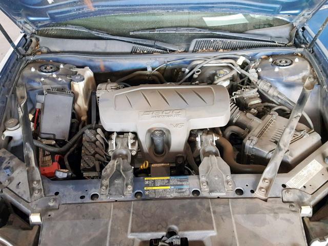 2G4WC552161107026 - 2006 BUICK LACROSSE C BLUE photo 7