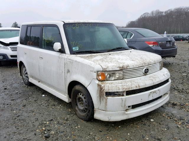 JTLKT334864074434 - 2006 TOYOTA SCION XB WHITE photo 1