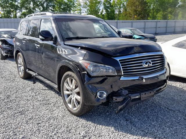 JN8AZ2NC4B9303150 - 2011 INFINITI QX56 BLACK photo 1