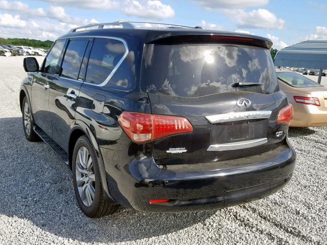 JN8AZ2NC4B9303150 - 2011 INFINITI QX56 BLACK photo 3