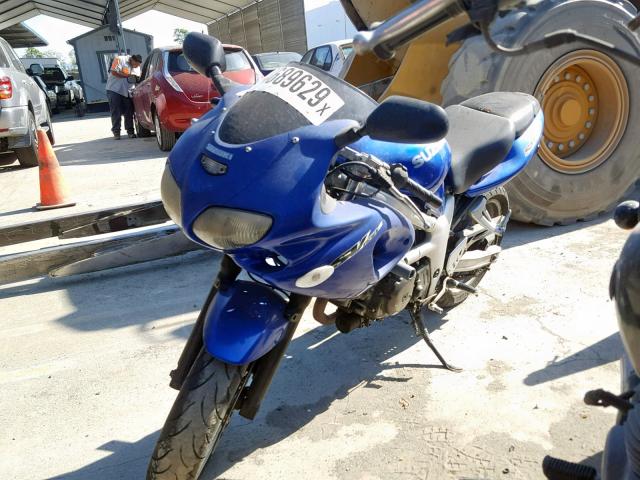 JS1VP52AX12107271 - 2001 SUZUKI SV650 S BLUE photo 2