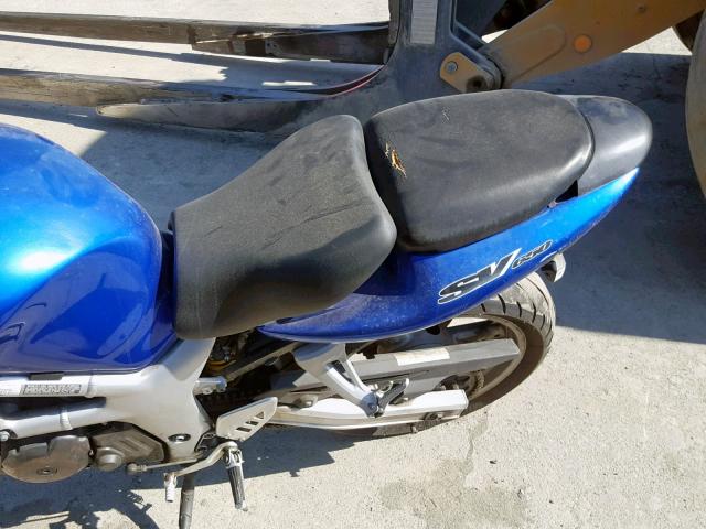 JS1VP52AX12107271 - 2001 SUZUKI SV650 S BLUE photo 6