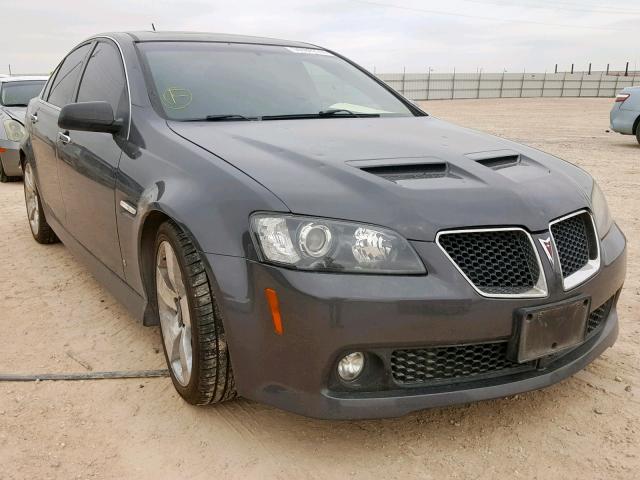 6G2EC57Y09L152885 - 2009 PONTIAC G8 GT GRAY photo 1