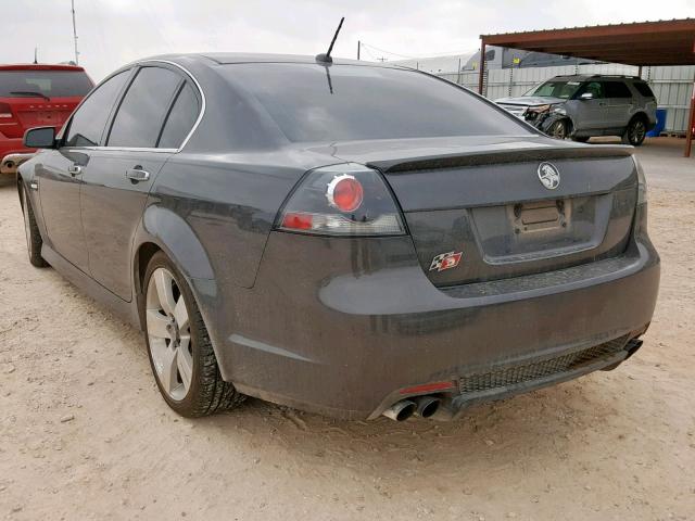 6G2EC57Y09L152885 - 2009 PONTIAC G8 GT GRAY photo 3