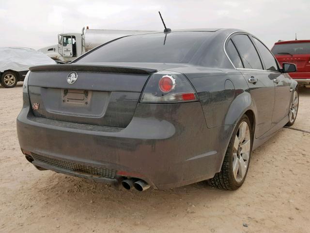 6G2EC57Y09L152885 - 2009 PONTIAC G8 GT GRAY photo 4