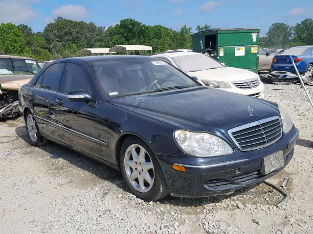 WDBNG84J43A336184 - 2003 MERCEDES-BENZ S 500 4MAT BLUE photo 1