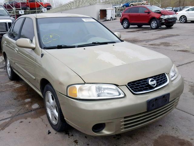 3N1AB51A83L736472 - 2003 NISSAN SENTRA SE- GOLD photo 1