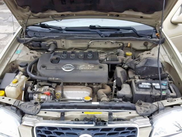 3N1AB51A83L736472 - 2003 NISSAN SENTRA SE- GOLD photo 7