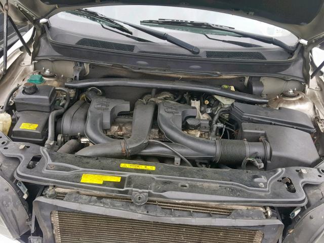 YV1CZ91H541066212 - 2004 VOLVO XC90 T6 SILVER photo 7