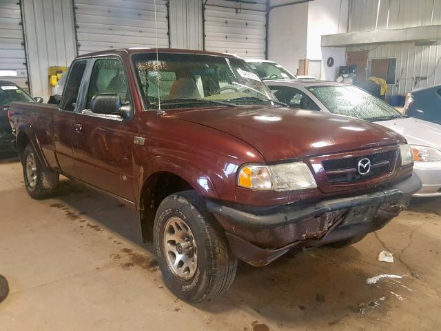 4F4YR46EX3TM04209 - 2003 MAZDA B4000 CAB MAROON photo 1