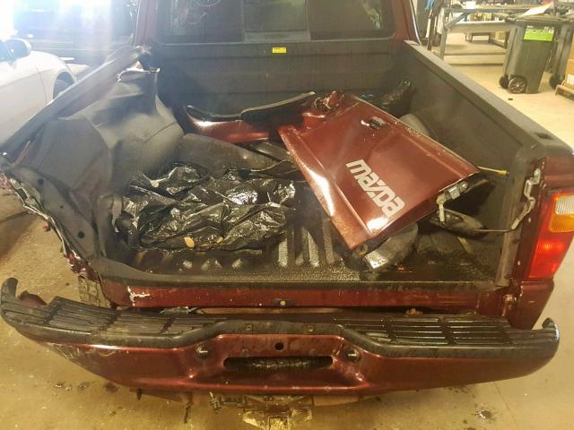 4F4YR46EX3TM04209 - 2003 MAZDA B4000 CAB MAROON photo 9