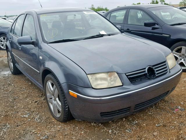 3VWSE69M04M013057 - 2004 VOLKSWAGEN JETTA GLS GRAY photo 1